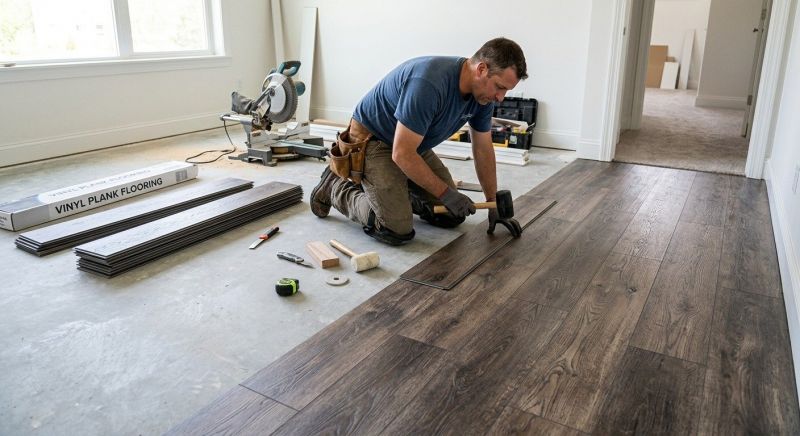 Linoleum Floor Installation in Howard County, MD