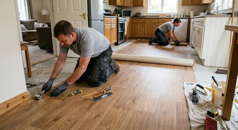 Linoleum Floor Installation in Carroll County, MD