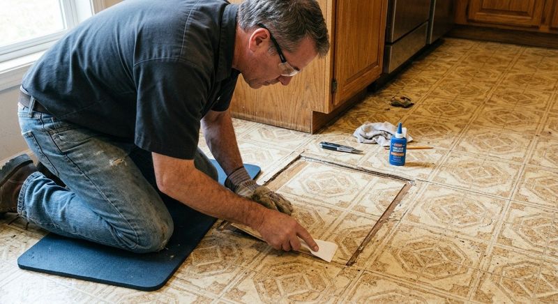 Linoleum Floor Installation in Montgomery Village, MD
