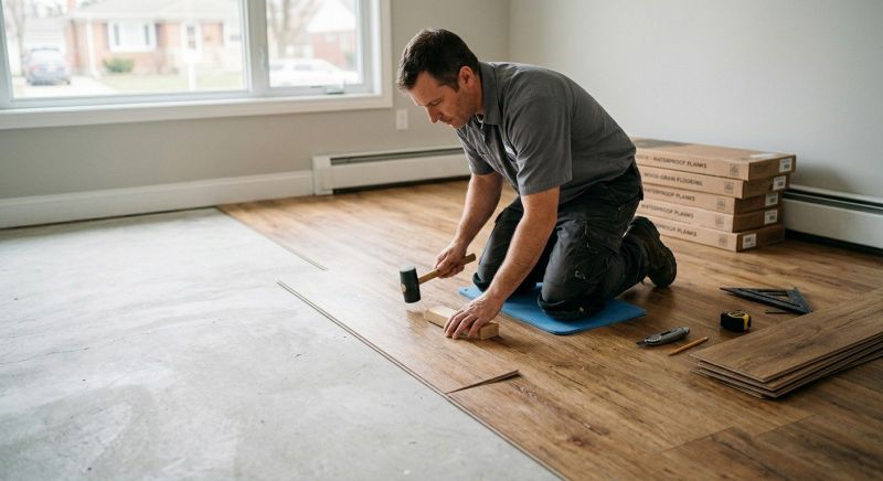 Linoleum Floor Installation in Reisterstown, MD