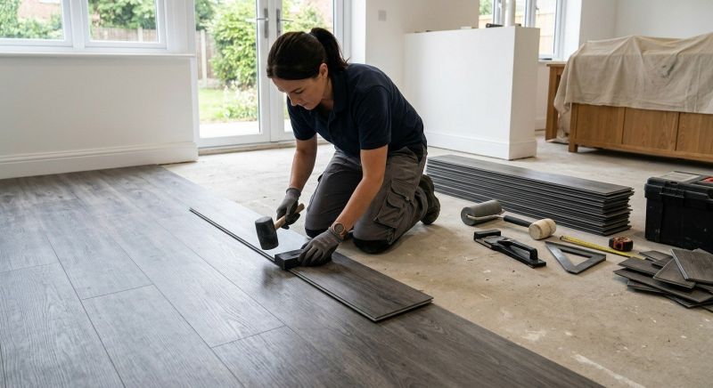 Luxury Vinyl Tile Installation in Hanover, MD