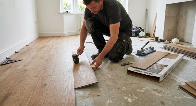 Luxury Vinyl Tile Installation in Parkville, MD