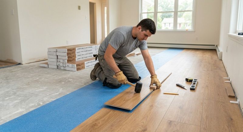 Lvp Flooring Installation in Carroll County, MD