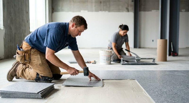 Lvt Flooring Installation in Cockeysville, MD