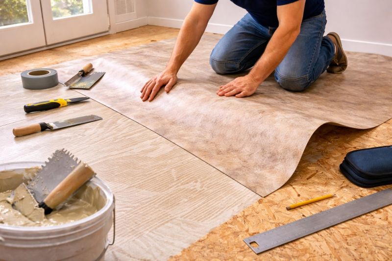 Sheet Flooring Installation in Cockeysville, MD