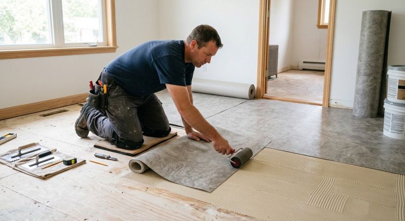 Sheet Flooring Installation in Damascus, MD