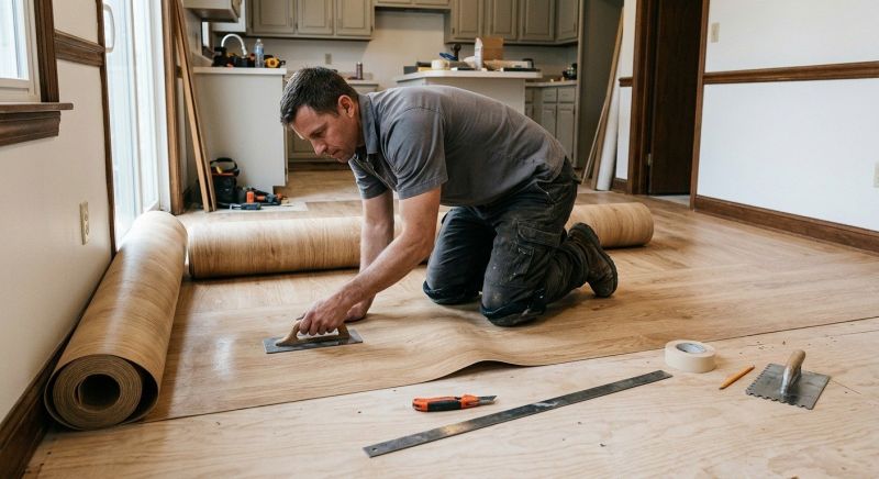 Sheet Flooring Installation in Hanover, MD