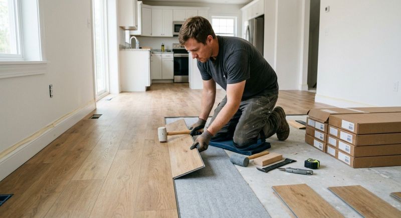 Vinyl Flooring Installation in Keymar, MD