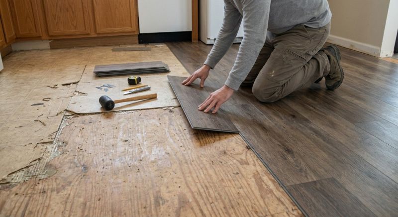 Vinyl Flooring Installation in Pikesville, MD