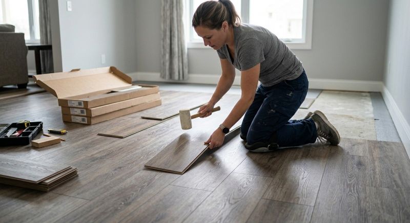 Vinyl Plank Floor Installation in Carroll County, MD