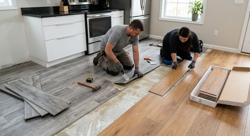 Vinyl Tile Replacement in Carroll County, MD
