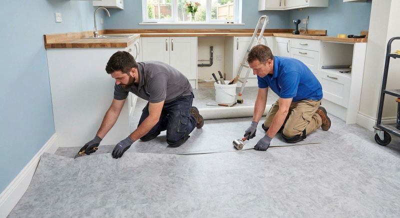 Sheet Linoleum Installation in Sparrows Point, MD
