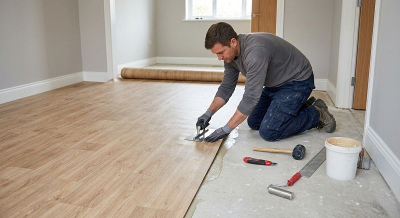 Vinyl Flooring Installation in Towson, MD